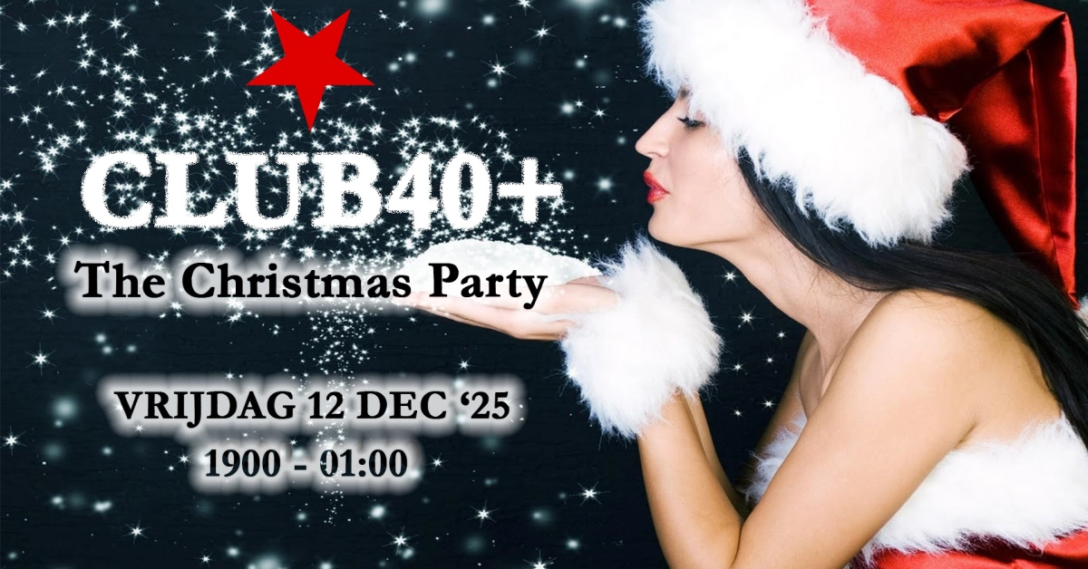 CLUB40+ Drinks & Dance – Christmas Edition